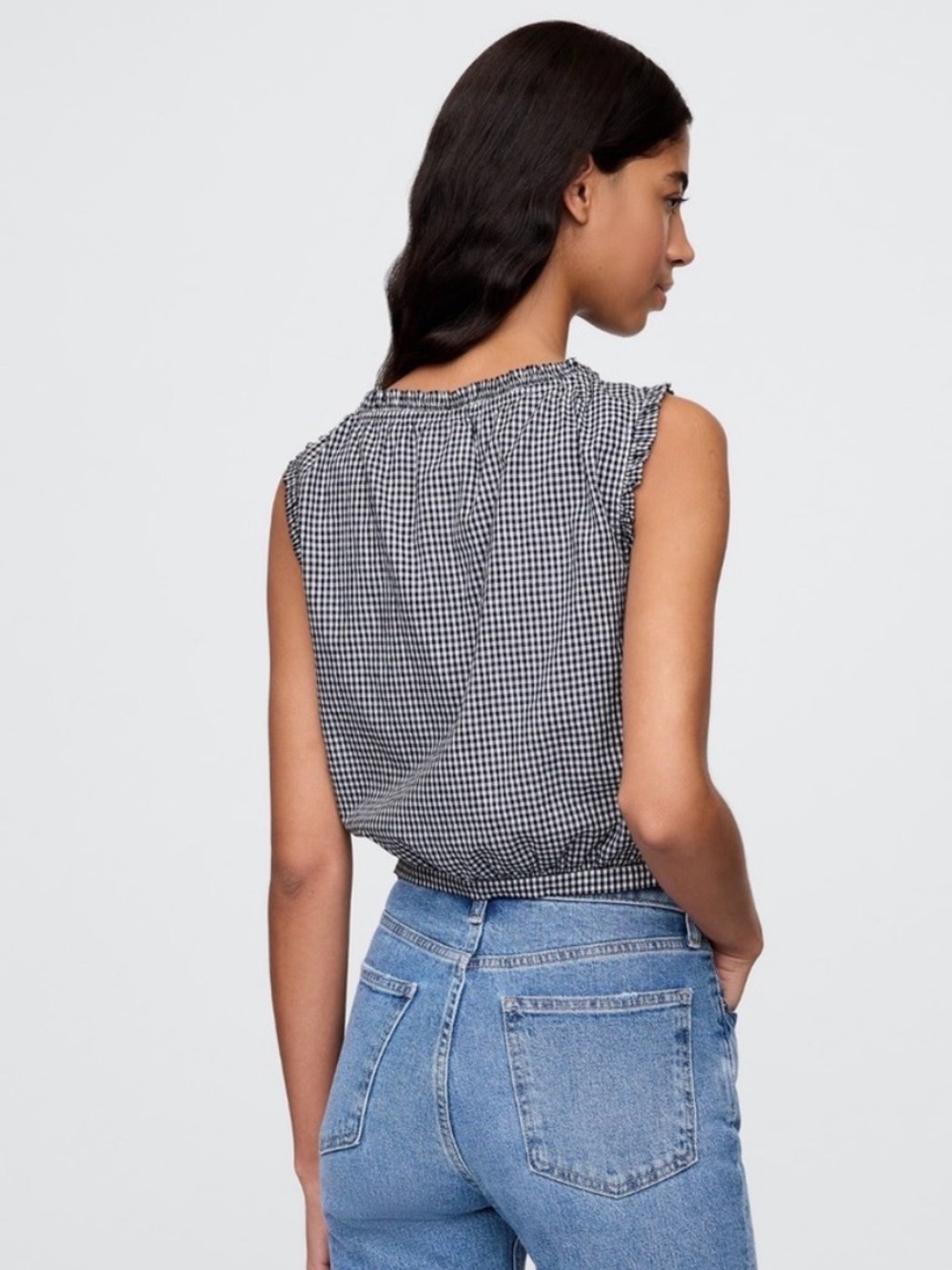 Gap x Doen Gingham Top - Picture 2 of 5